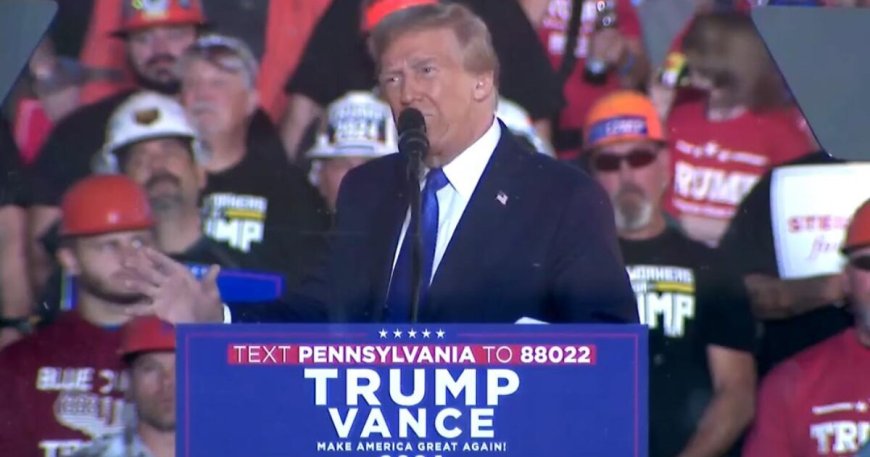 Pennsylvania Crowd Roars After Trump Calls Kamala Harris a “Sh*t Vice President” (VIDEO) --[Reported by Umva mag]